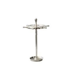 Invicta Interior Stojak na parasole SEVEN SEAS 65 cm srebrny