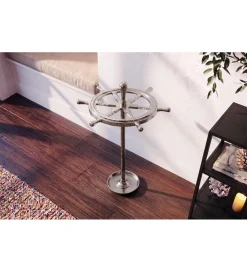 Invicta Interior Stojak na parasole SEVEN SEAS 65 cm srebrny
