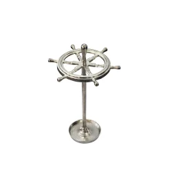 Invicta Interior Stojak na parasole SEVEN SEAS 65 cm srebrny