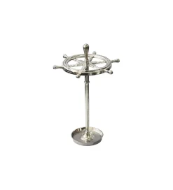 Invicta Interior Stojak na parasole SEVEN SEAS 65 cm srebrny