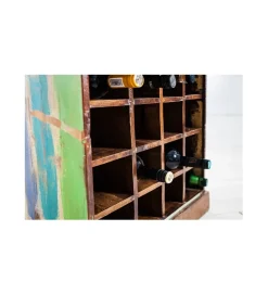Invicta Interior Stojak na wino BARGE 190 cm drewno mango