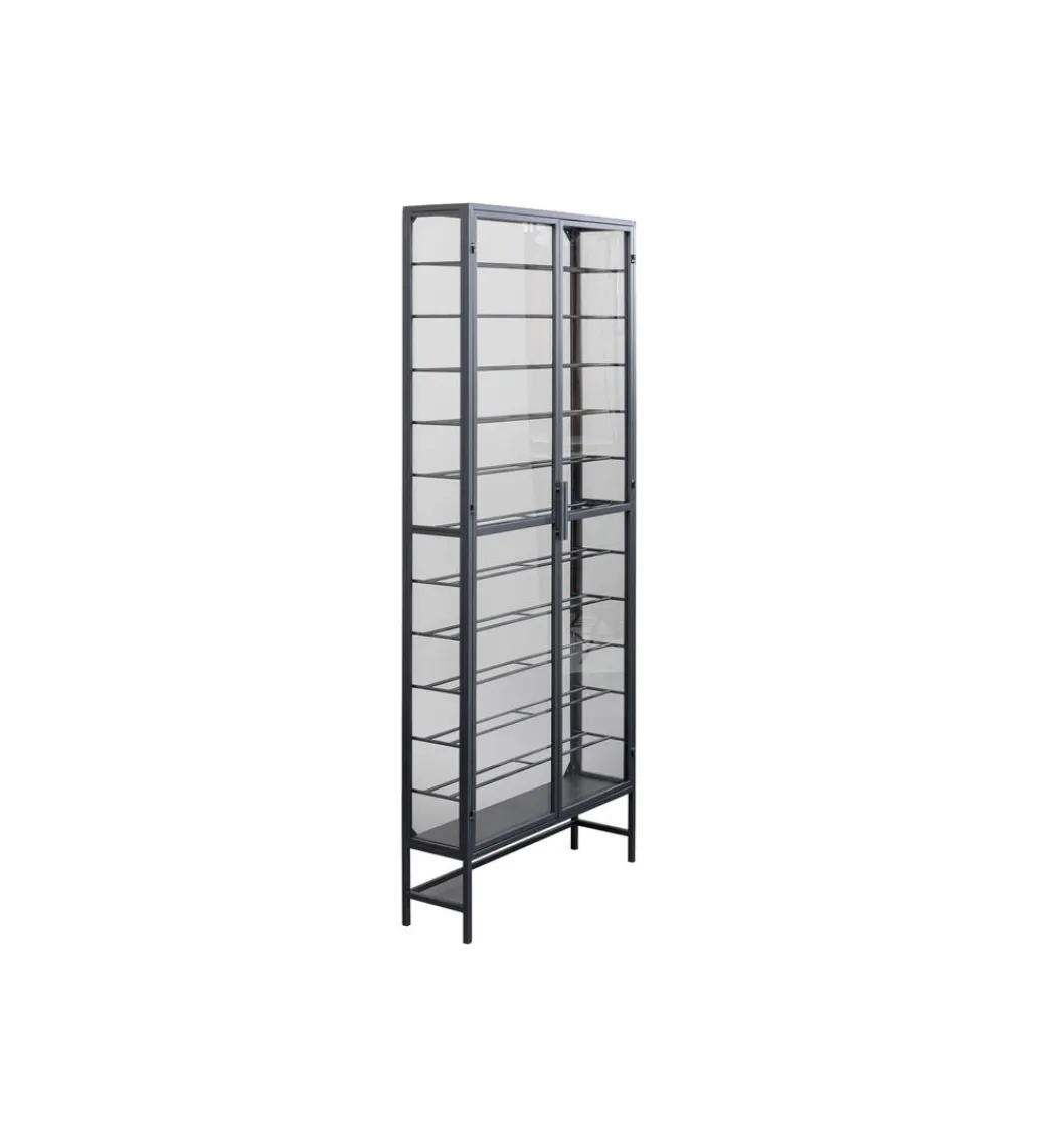 KDesign Stojak na wino PORTO 75 x 180 cm czarna