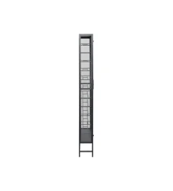 KDesign Stojak na wino PORTO 75 x 180 cm czarna