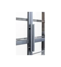 KDesign Stojak na wino PORTO 75 x 180 cm czarna