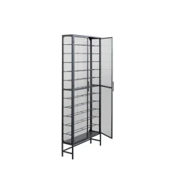 KDesign Stojak na wino PORTO 75 x 180 cm czarna