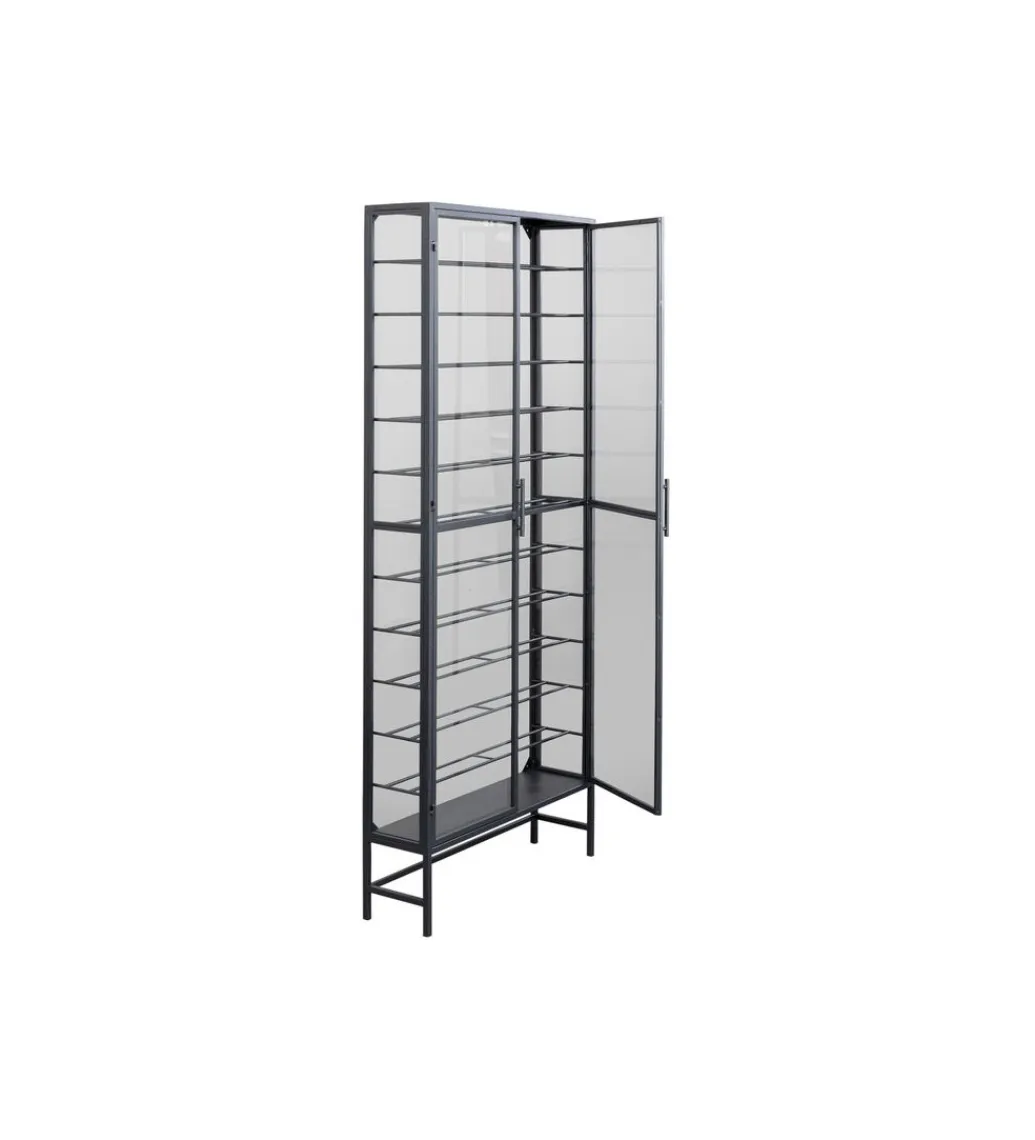 KDesign Stojak na wino PORTO 75 x 180 cm czarna