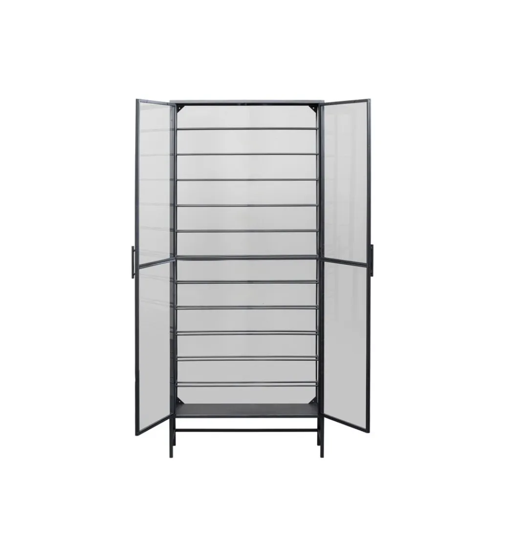KDesign Stojak na wino PORTO 75 x 180 cm czarna