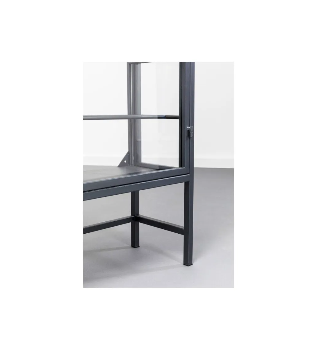 KDesign Stojak na wino PORTO 75 x 180 cm czarna