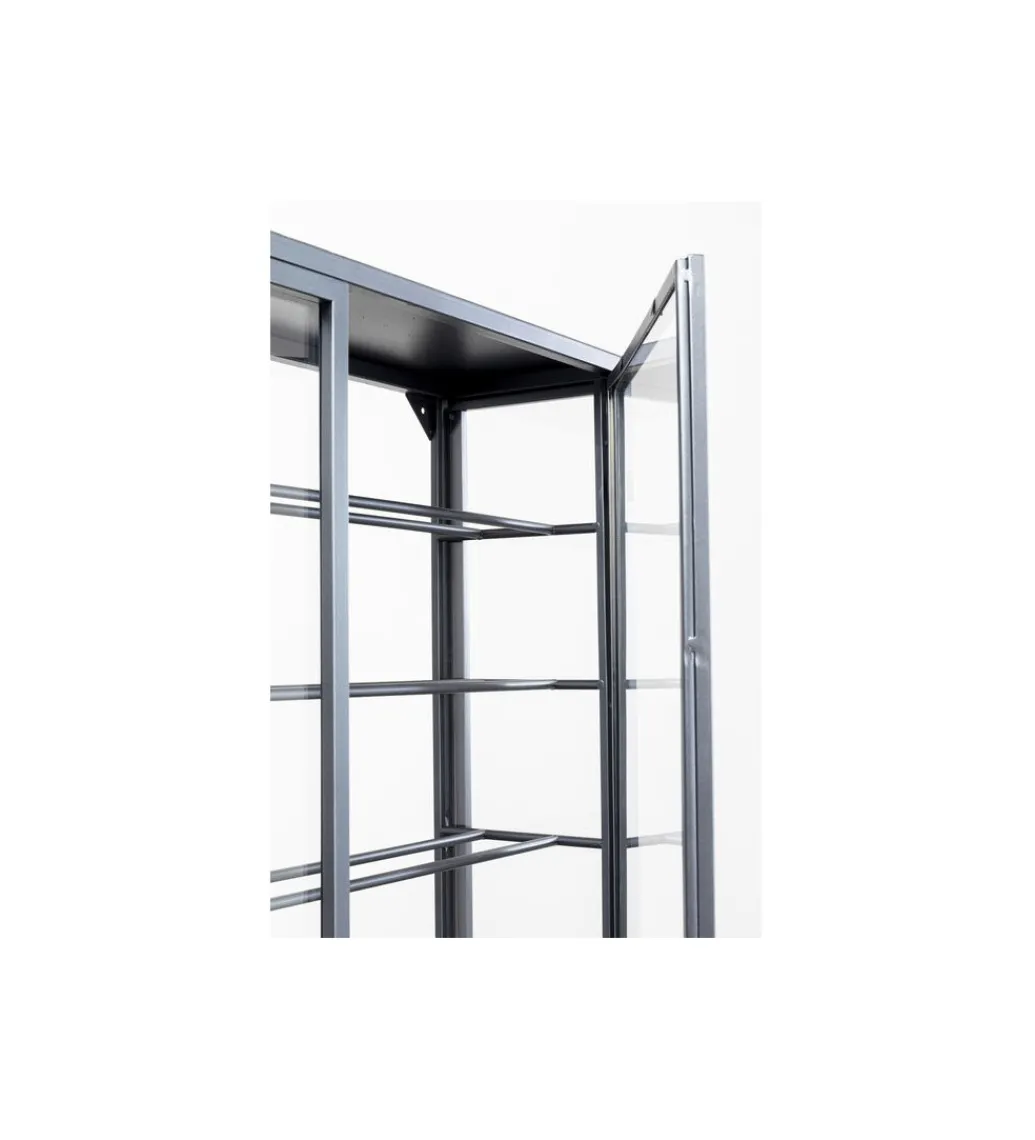 KDesign Stojak na wino PORTO 75 x 180 cm czarna