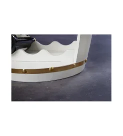 Invicta Interior Stojak na wino REMMES 42 cm biały