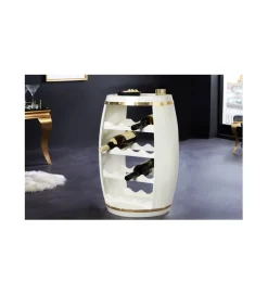 Invicta Interior Stojak na wino REMMES 42 cm biały