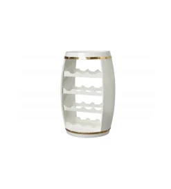 Invicta Interior Stojak na wino REMMES 42 cm biały