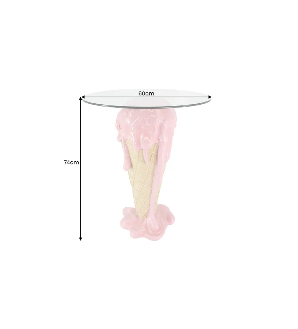 Invicta Interior Stolik bistro ICE CREAM 75 cm