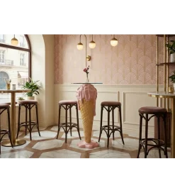 Invicta Interior Stolik bistro ICE CREAM 105 cm