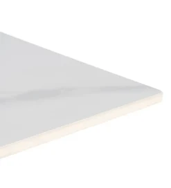 Zona-Design Stolik bistro SINTERED 80 cm efekt marmuru biały