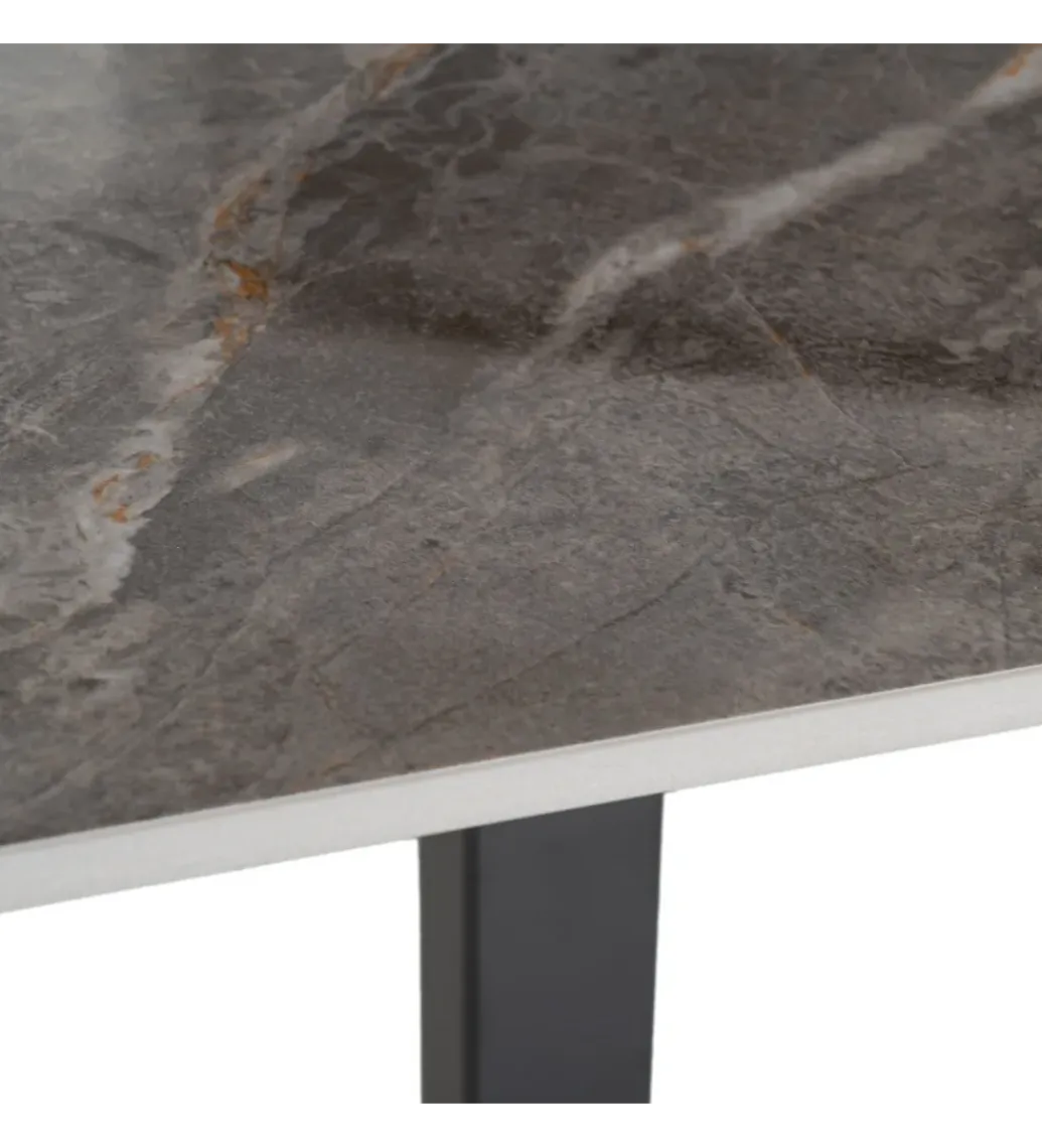 Zona-Design Stolik bistro SINTERED 80 cm efekt marmuru