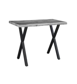 Invicta Interior Stolik bistro WILD 120 cm drewno dębu szary