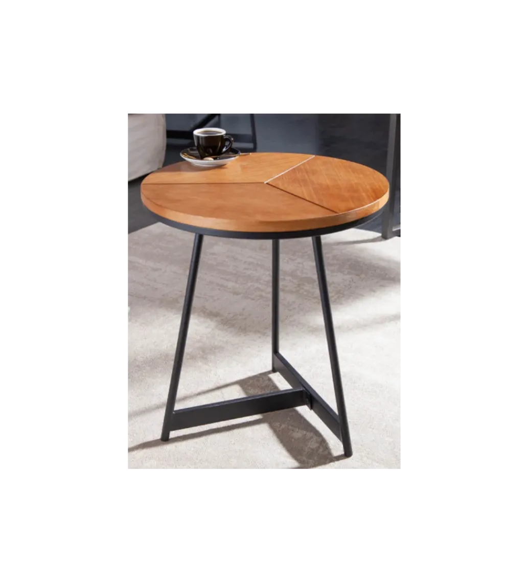 Invicta Interior Stolik GRENADA 45 cm w optyce dębu