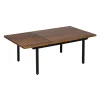 Zona-Design Stolik kawowy ABNER 110 cm drewno mango Brązowa