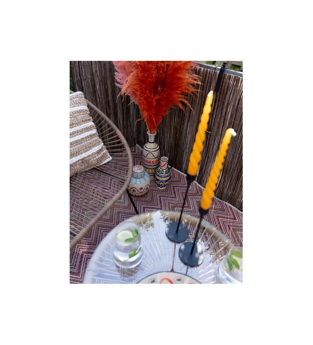 KARE Stolik kawowy ACAPULCO 50 cm naturalny