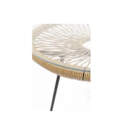 KARE Stolik kawowy ACAPULCO 50 cm naturalny