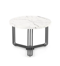 Halmar Stolik kawowy ANTICA 55 cm w optyce marmuru