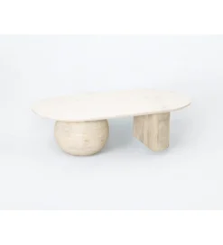Imeri Stolik kawowy ATERIUM 120 cm drewno mango