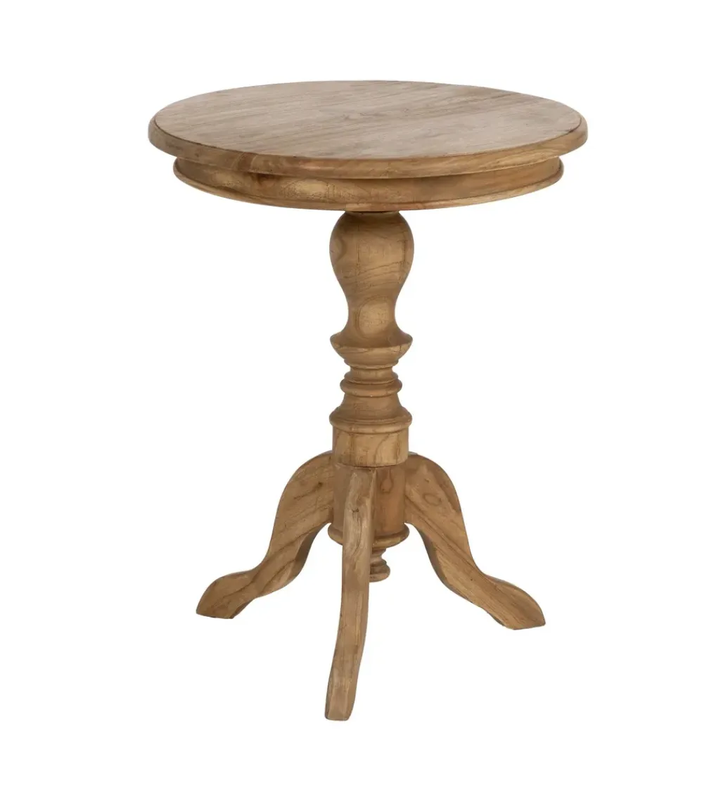 Zona-Design Stolik kawowy AXEI 50 cm drewno mindi