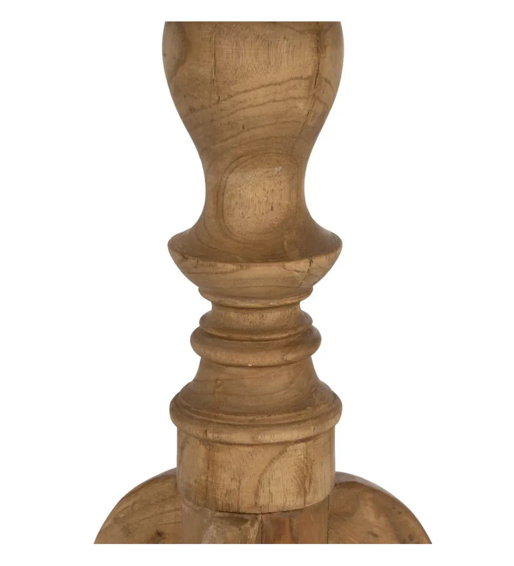 Zona-Design Stolik kawowy AXEI 50 cm drewno mindi