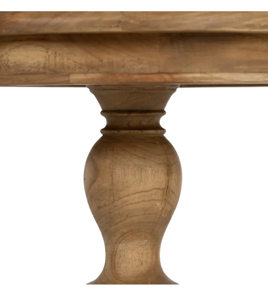 Zona-Design Stolik kawowy AXEI 50 cm drewno mindi