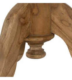 Zona-Design Stolik kawowy AXEI 50 cm drewno mindi