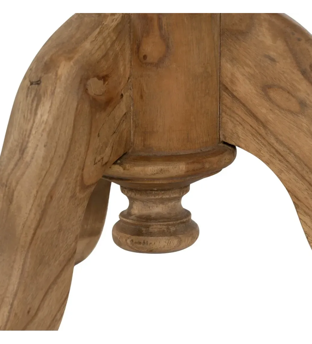 Zona-Design Stolik kawowy AXEI 50 cm drewno mindi