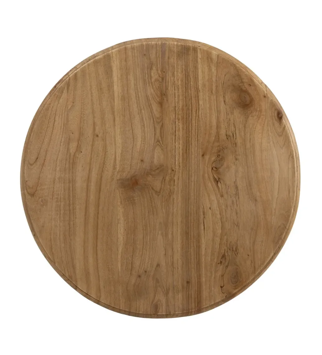 Zona-Design Stolik kawowy AXEI 50 cm drewno mindi