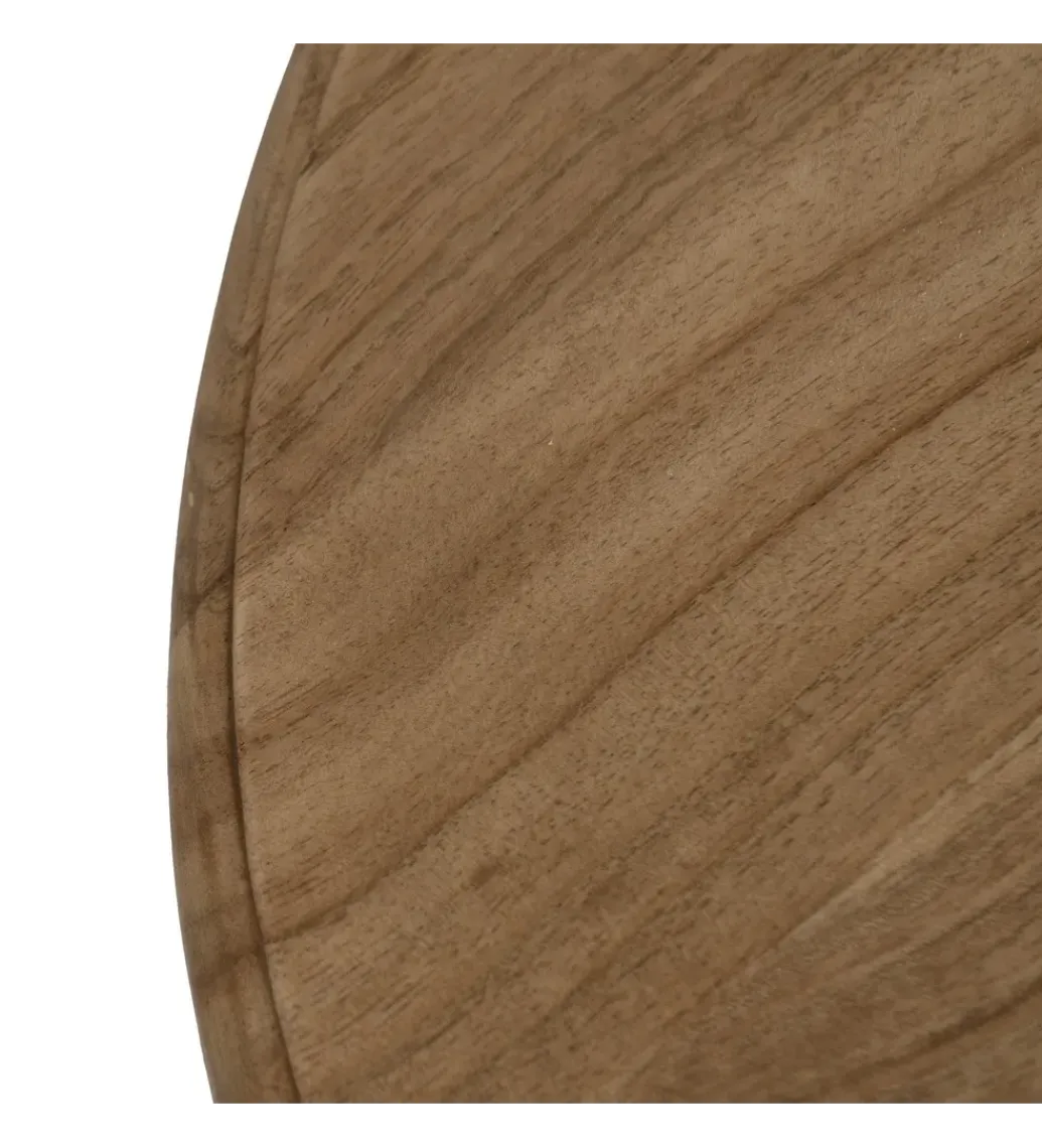 Zona-Design Stolik kawowy AXEI 50 cm drewno mindi