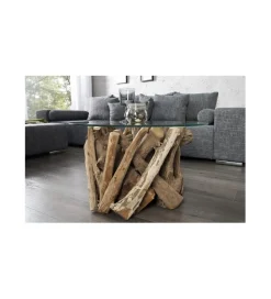 Invicta Interior Stolik kawowy Aylin 60 cm teak