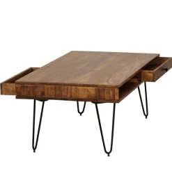 WOHNLING, GERMANY Stolik kawowy BAGLI 110 cm drewno sheesham