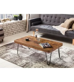 WOHNLING, GERMANY Stolik kawowy BAGLI 115 cm drewno sheesham