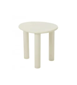 J-Line Stolik kawowy BALI 51cm biały