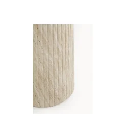 KARE Stolik kawowy boczny ALMA 50 cm naturalny