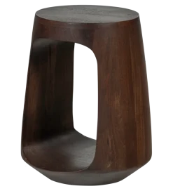 WOOOD Stolik kawowy boczny BAYO 45 cm drewno mango