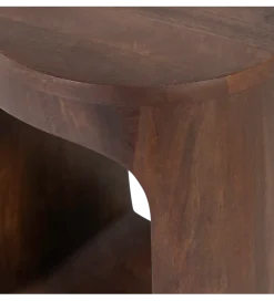 WOOOD Stolik kawowy boczny BAYO 45 cm drewno mango