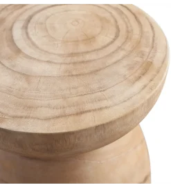 WOOOD Stolik kawowy boczny BINK 40 cm naturalny