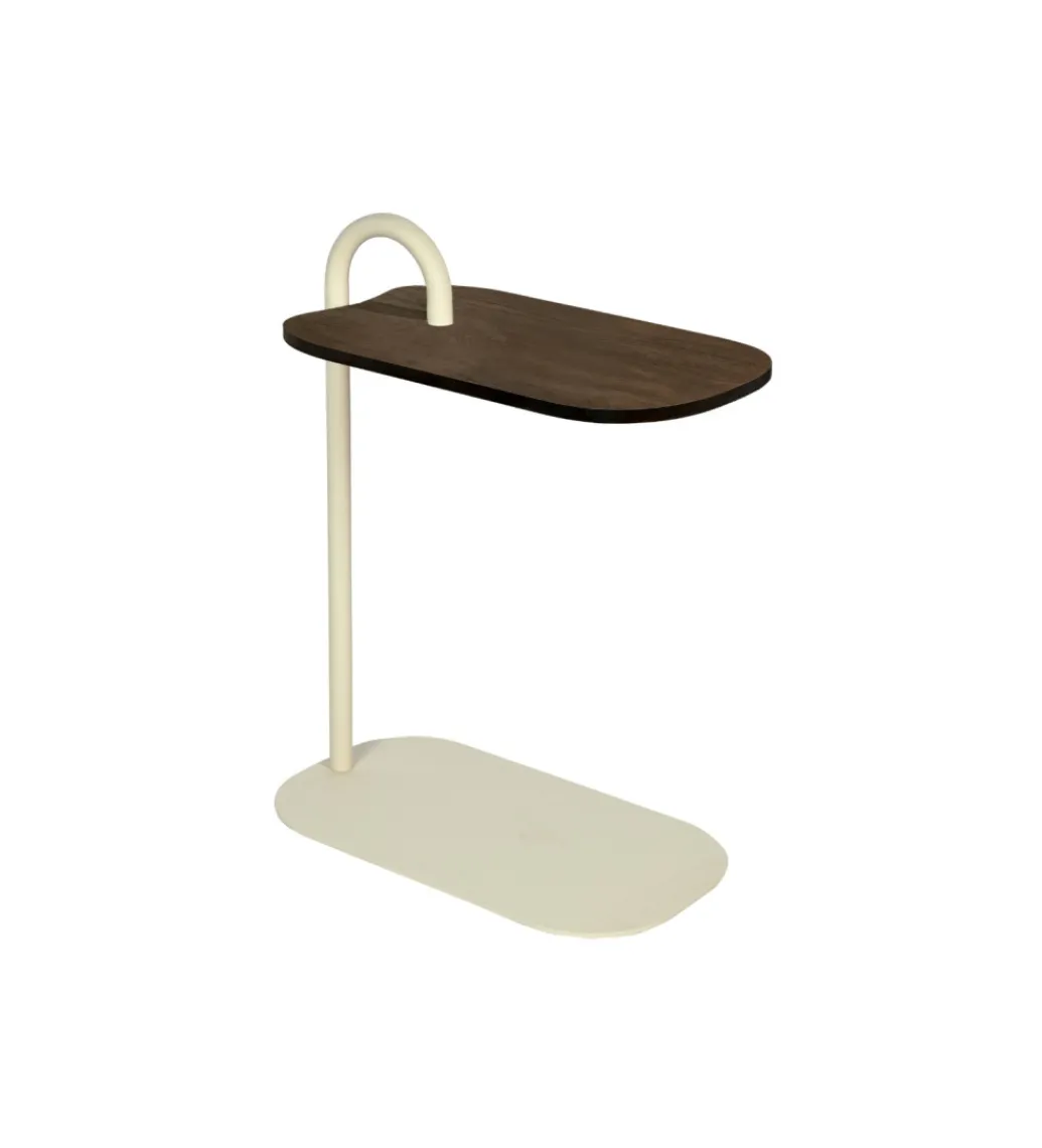 LF-Design Stolik kawowy boczny BRIX AMY MALTA 65 cm beżowy