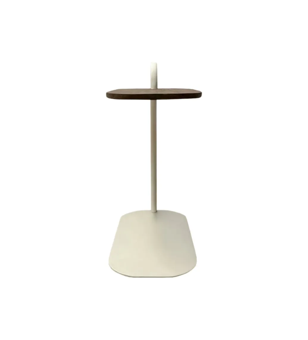LF-Design Stolik kawowy boczny BRIX AMY MALTA 65 cm beżowy