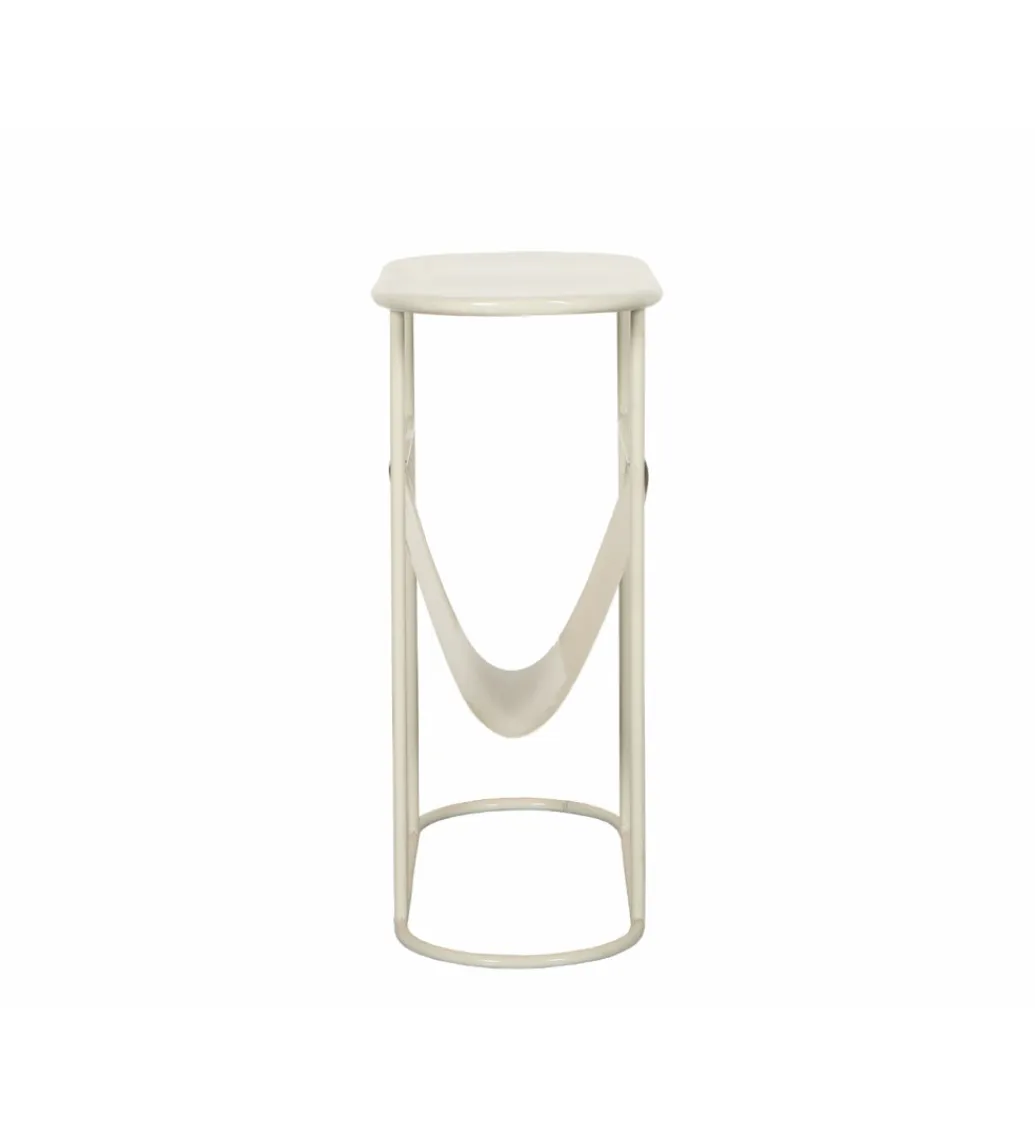LF-Design Stolik kawowy boczny BRIX LUNA 57 cm biały