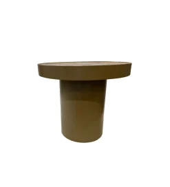 LF-Design Stolik kawowy boczny BRIX TYLO 46 cm brązowy ceramika