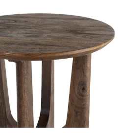 Zona-Design Stolik kawowy boczny CAMETRAN 50 cm drewno mango