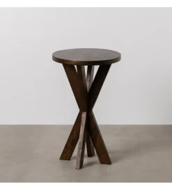 Zona-Design Stolik kawowy boczny CODENA 60 cm drewno mango