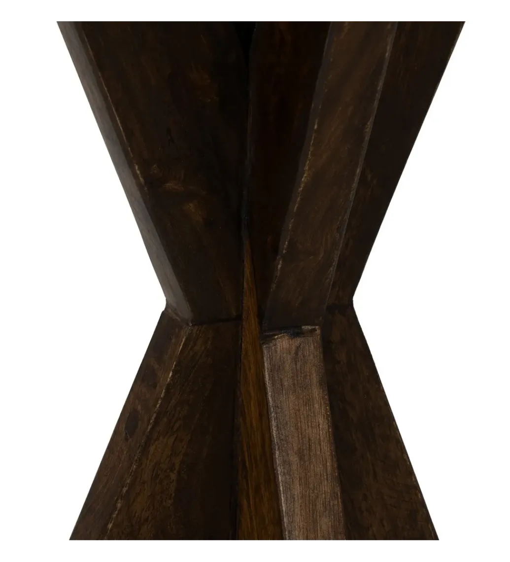 Zona-Design Stolik kawowy boczny CODENA 60 cm drewno mango