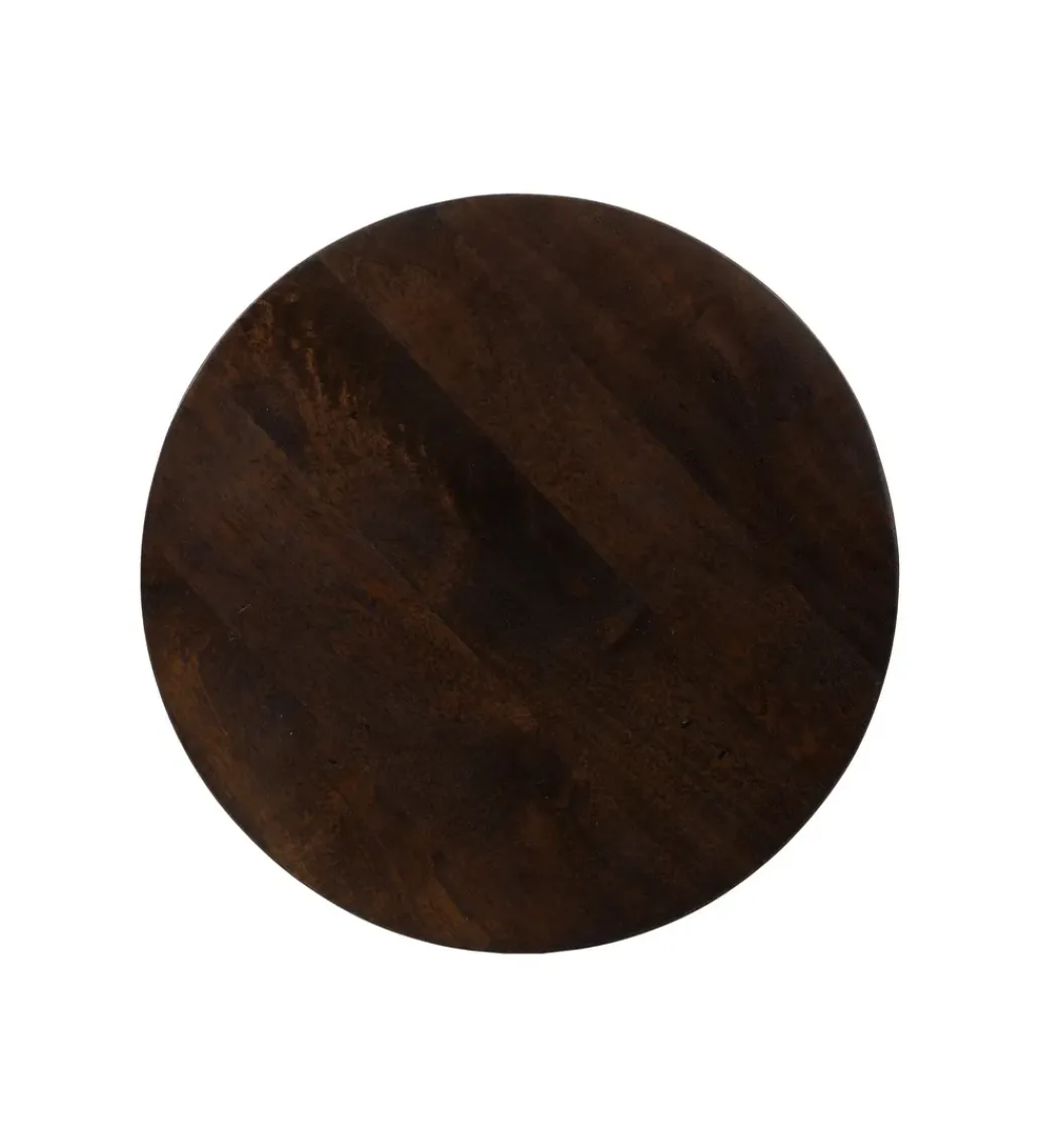 Zona-Design Stolik kawowy boczny CODENA 60 cm drewno mango